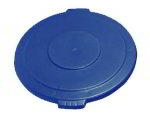 Carlisle 34104514 Waste Container Lid for 44-Gallon Container, Blue