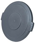 Carlisle 34104523 Waste Container Lid for 44-Gallon Container, Grey