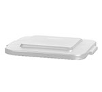Carlisle 341541-02 40-gal Square Waste Container Lid - Polyethylene, White