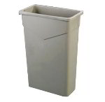 Carlisle 34202309 23-Gallon Trimline Waste Container, Green