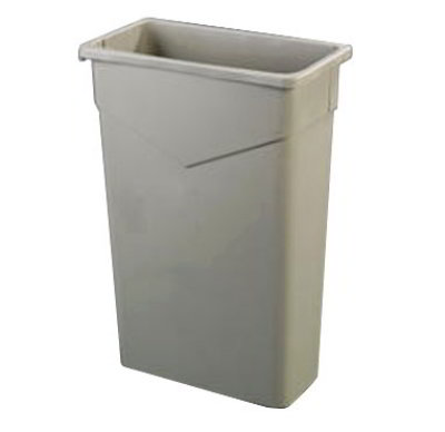 Carlisle 34202309 23-Gallon Trimline Waste Container, Green