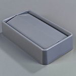 Carlisle 34202423 Trimline Swing Top Waste Container Lid, Grey