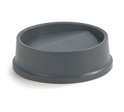 Carlisle 343123-23 22-gal Round Swing Top Lid - Polyethylene, Gray