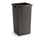 Carlisle 343523-69 23-gal Square Waste Container - Polyethylene, Brown