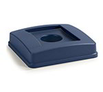 Carlisle 343936REC-14 35/50-gal Bottle/Can Recycle Container Lid - Polyethylene, Blue