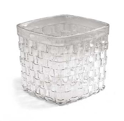 Carlisle 35607 6-1/2" Square Basket Server - Clear