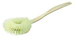 Carlisle 361013600 Scratch Resistant Toilet Bowl Brush, 12-Long Handle, Off White