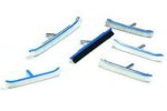 Carlisle 36119PL00 Dual Fill Pool Wall Brush, Plastic Block, White
