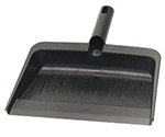 Carlisle 36143703 12-in Flo-Pac Dust Pan, Plastic, Black