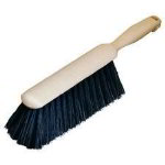 Carlisle 3615000 8-in Counter Bench Brush, 2-1/8-in Horsehair Bristles, Grey