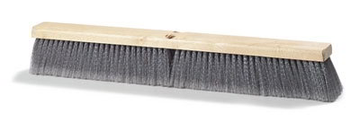 Carlisle 3621911800 Palmyra Basic Sweeps Garage Floor Brush w/ No Handle, 18-in