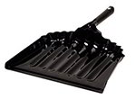 Carlisle 3623603 Black Metal Dust Pan, 12-in Wide