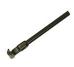 Carlisle 36410500 Vinyl Coated Dust Mop Handle w/ Flexible Connector, 60-in