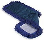 Carlisle 364883614 Looped-End Hospital Grade Dust Mop, 36-in Oblong, Launderable