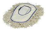 Carlisle 36490R00 Wedge Dust Mop Canvas w/ Cotton Yarn, Refill, Launderable