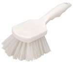 Carlisle 3662000 8-in Flo-Pac Utility Scrub Brush, White