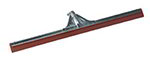 Carlisle 36653000 Fat & Oil Resistant Floor Squeegee w/ Rubber/Foam Blade, 30-in