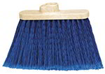 Carlisle 3687314 Warehouse Broom Head - 2-Handle Holes, Blue