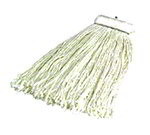 Carlisle 369016R00 Screw Top Mop Head, White Rayon Yarn, #16