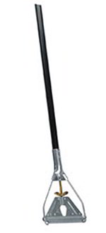 Carlisle 3693800 Quick Change Mop Handle, Black Vinyl Coated Metal