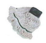 Carlisle 369819B00 4-Ply Mop Head w/ Cut-End & 5-in Head Band, Cotton Yarn, #32