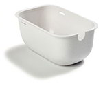 Carlisle 38108 1-qt Mini-Jar For 38508 Jars, White