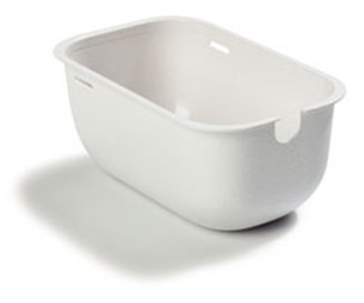 Carlisle 38108 1-qt Mini-Jar For 38508 Jars, White