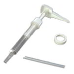 Carlisle 3831038P Pump & Lid Set w/ 38-mm Lid & Pump, 1/2 to 1-oz Per Pump, White