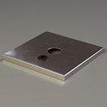 Carlisle 386010C Pump Dispenser Cover - (38550R) Pump, Stainless