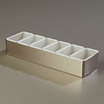 Carlisle 38706-DISP Condiment Dispenser, 6 Pints, No Lid, Stainless