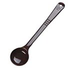 Carlisle 395801 1-1/2-oz Solid Portion Spoon - Long Handle, Poly, Reddish-Brown