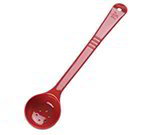 Carlisle 396105 2-oz Perforated Portion Spoon - Long Handle, Poly, Red