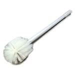Carlisle 4000202 Medium Stiff Valve Brush w/ 3.5-in Oval Head & 16-in Handle, White