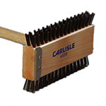 Carlisle 4002600 Broiler Master Brush w/ 30-in Handle & Carbon Steel Bristles