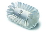 Carlisle 4004000 Tank & Kettle Brush, White Bristles, 5.5 x 7.5-in