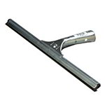 Carlisle 4007100 16-in Squeegee Head w/ Quick Release Frame, Black Rubber