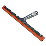 Carlisle 4007400 14 in Window Squeegee, Double-Blade, Red Rubber, w/o Handle
