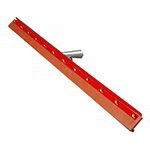 Carlisle 4007700 36-in Floor Squeegee Head w/ Straight Steel & Red Rubber