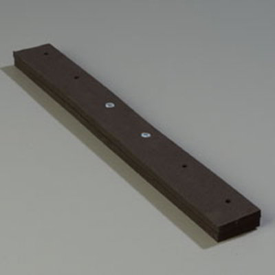 Carlisle 4010700 18" Floor Squeegee Refill - Flexible, Neoprene Rubber