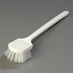 Carlisle 4011300 20-in Hercules Fryer Brush, Teflon Bristles, White