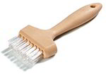 Carlisle 4011400 Waffle & Griddle Brush w/ 3-in Width & Teflon Bristles