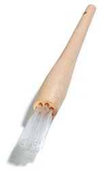 Carlisle 4011500 Waffle & Griddle Brush w/ Teflon Bristles, 1-in Diam.