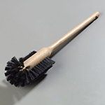 Carlisle 4014000 17-in No-Splash Bowl Brush w/ Plastic Handle & Polyester Bristles