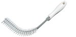 Carlisle 4016002 15-in Bent Elbow Brush w/ Plastic Handle, 1-in Diam., White