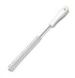 Carlisle 4018025 15-in Tees & Fit Brush w/ Tan Polyester Bristles, 1-in Diam.
