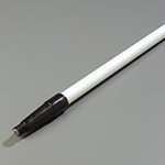 Carlisle 4022002 60-in Threaded Handle, 1-in Diam., White Fiberglass