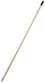 Carlisle 4022300 60-in Handle w/ Swivel Hanging Cap & Threaded Tip, Synthetic Wood