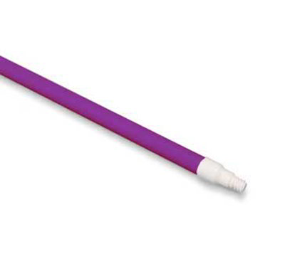 Carlisle 4022568 60" Handle - Threaded, Fiberglass, Purple