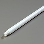 Carlisle 4023000 36-in Threaded Handle w/ Reinforced Tip, 1-in Diam., Blue