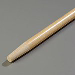Carlisle 4026100 54-in Tapered Handle, 1-1/8-in Diam., Wood